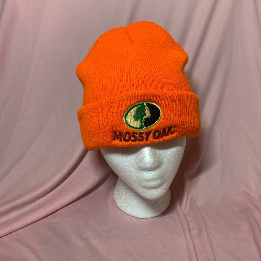 Mossy Oak Orange Beanie